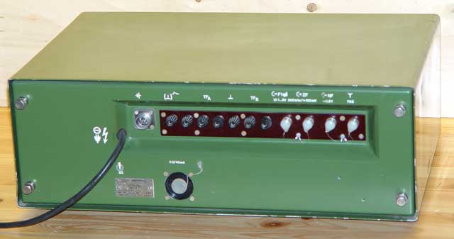 EKD300 EKD315 EKD316 Allwellenempf�nger - R�ckansicht