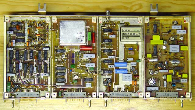 EKD300 EKD315 Allwellenempf�nger - offene Kassette des Empf�ngers