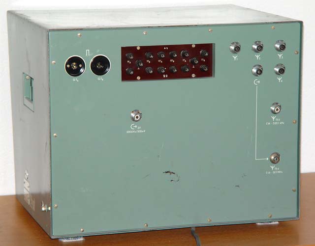 EKV 13 - Kurzwellenempf�nger R�ckansicht